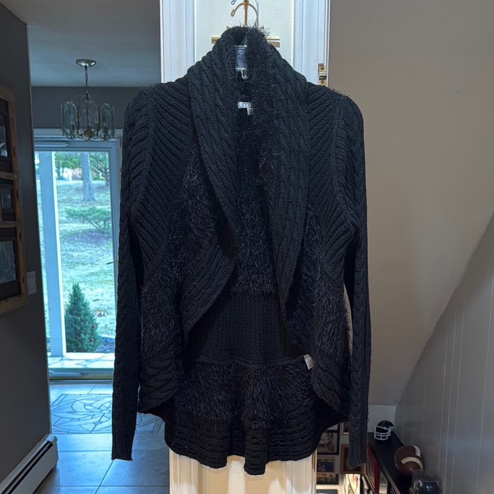 Style & Co. Cardigan Sweater in Black
